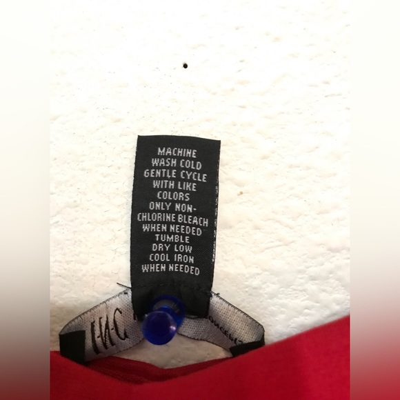 Red INC Fit and Flare Dress, Size Extra Small - Picture 5 of 5